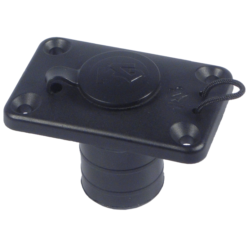 KG Flush Mount Rod Holder - Rectangular