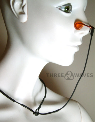 Three Waves Nose Clip with Neck Cord