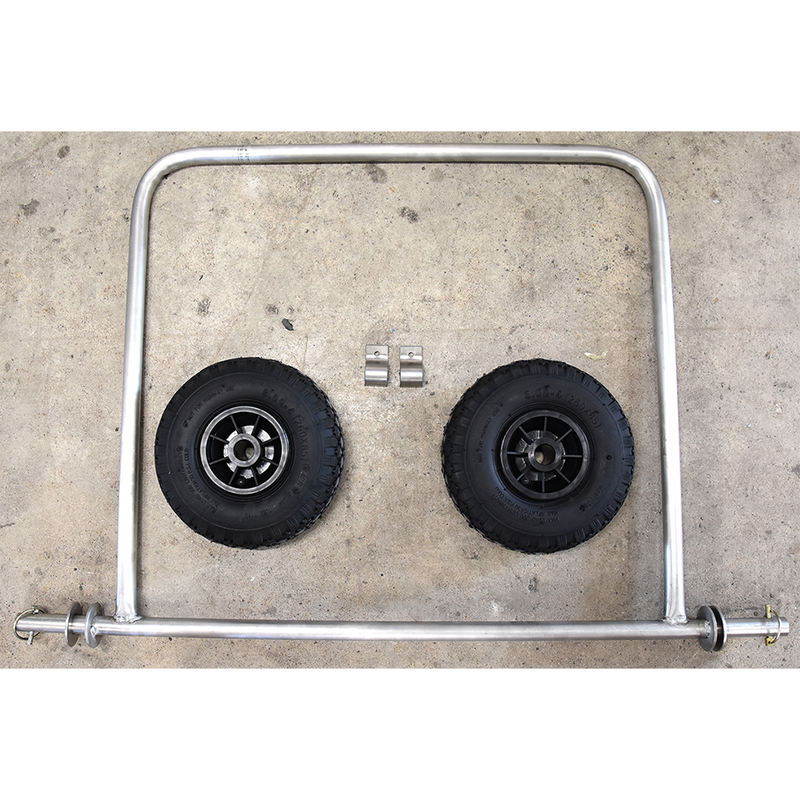 RTM Hiro Stainless Steel Transport Trolley