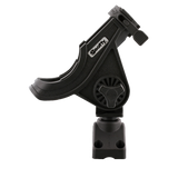 Scotty 280 Baitcaster/Spinning Rod Holder, Black w/241